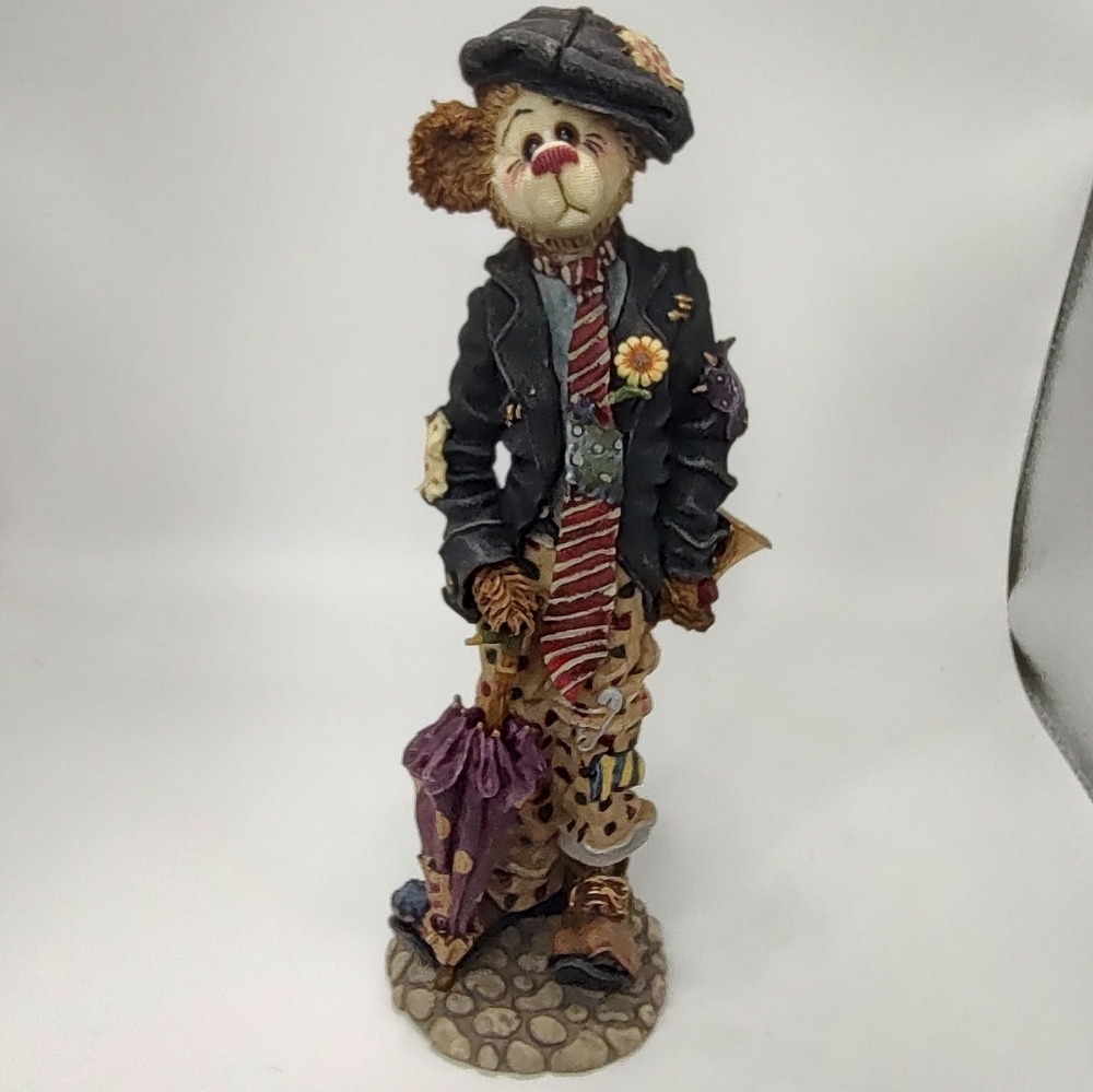 Boyds Bears Folkstone Collection 2887 Honker T Flatfoot Clown 1999 figurine